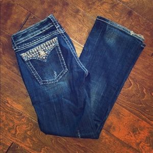 Miss Me Women’s size 31 Embellished boot cut jeans